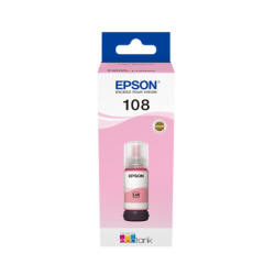 108 EcoTank Light Magenta ink bottle